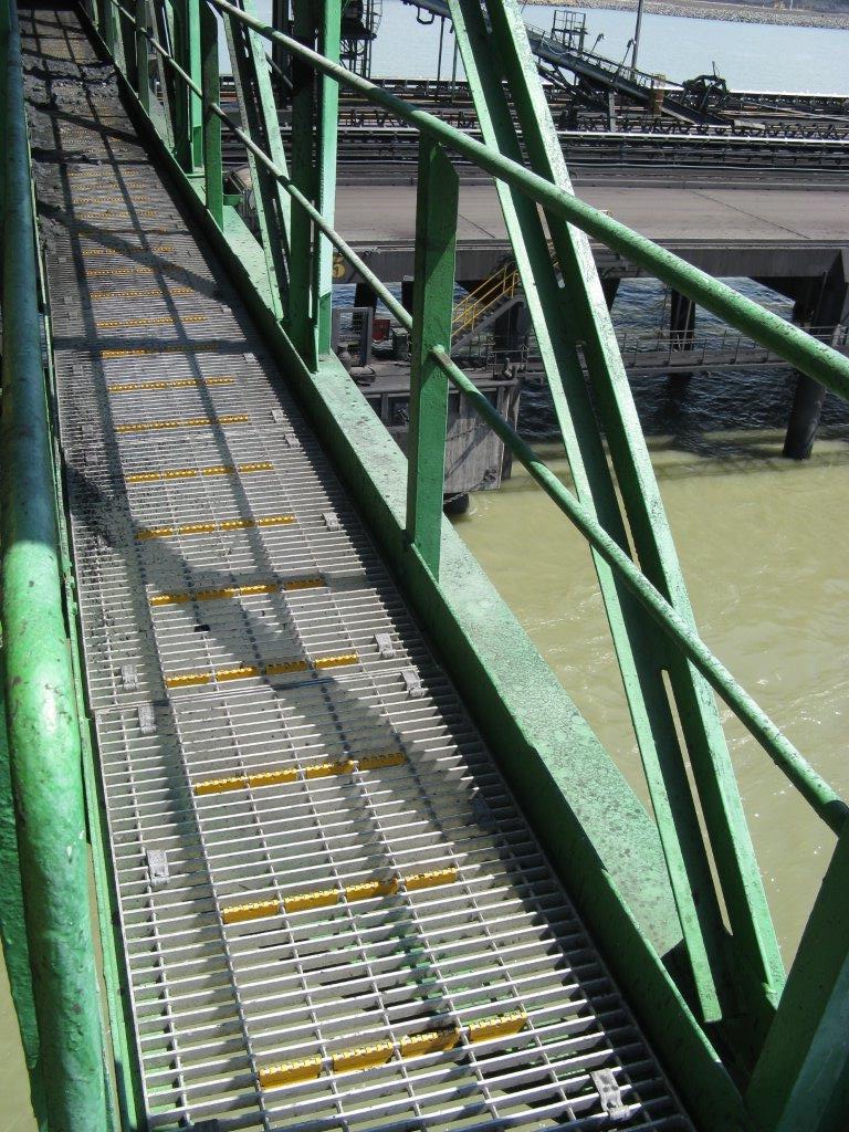 Steel stair Nosings - Gladstone Port