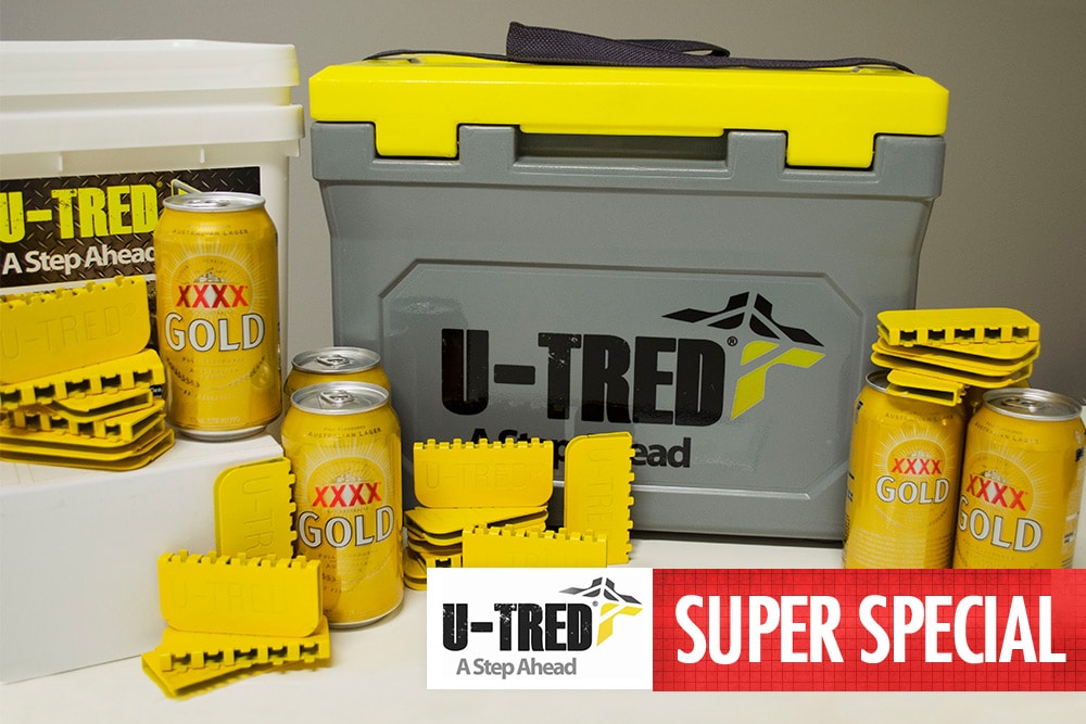 Get more from your order of AMCO U-Tred steel safety nosings