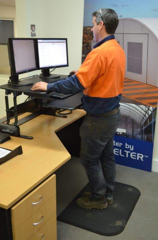AMCO Standing mats have health benefits for users who stand most of the day in one location.