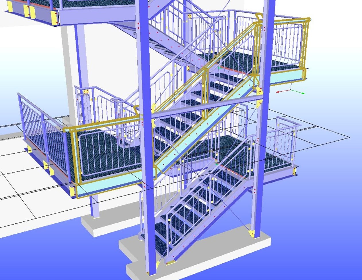 To make stairs more safe, AMCO Stair Treads and nosings help.
