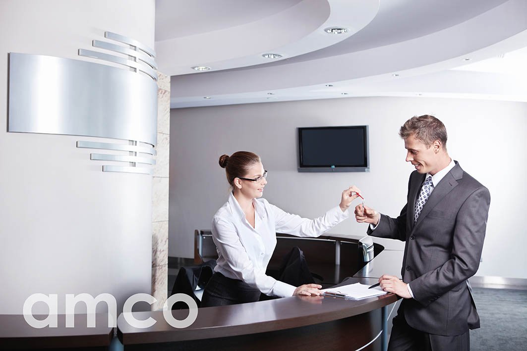 Keep hotels attractive with good looking anti fatigue mats from AMCO