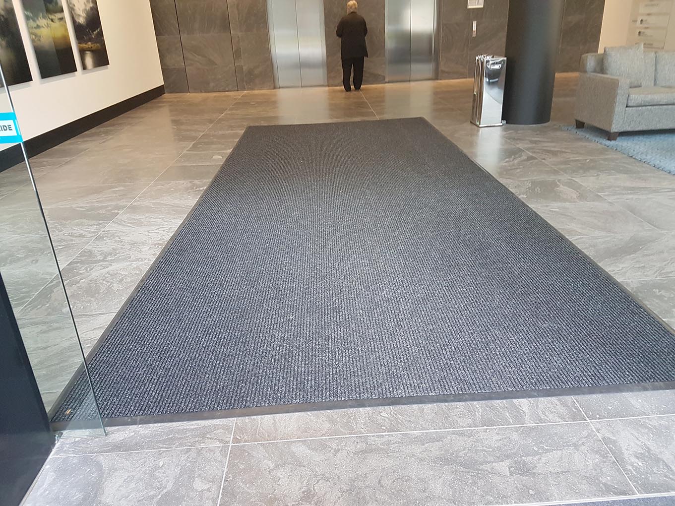 Poly Rib Commercial Door Mat AMCO