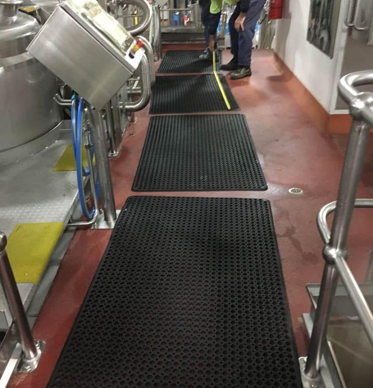 The mat used here in a food processing plant over some nine years at Simplot. AMCO