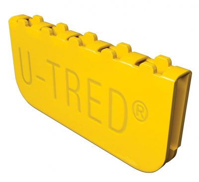 The profile of the U-Tred anti slip stair nosing/tread is unique.
