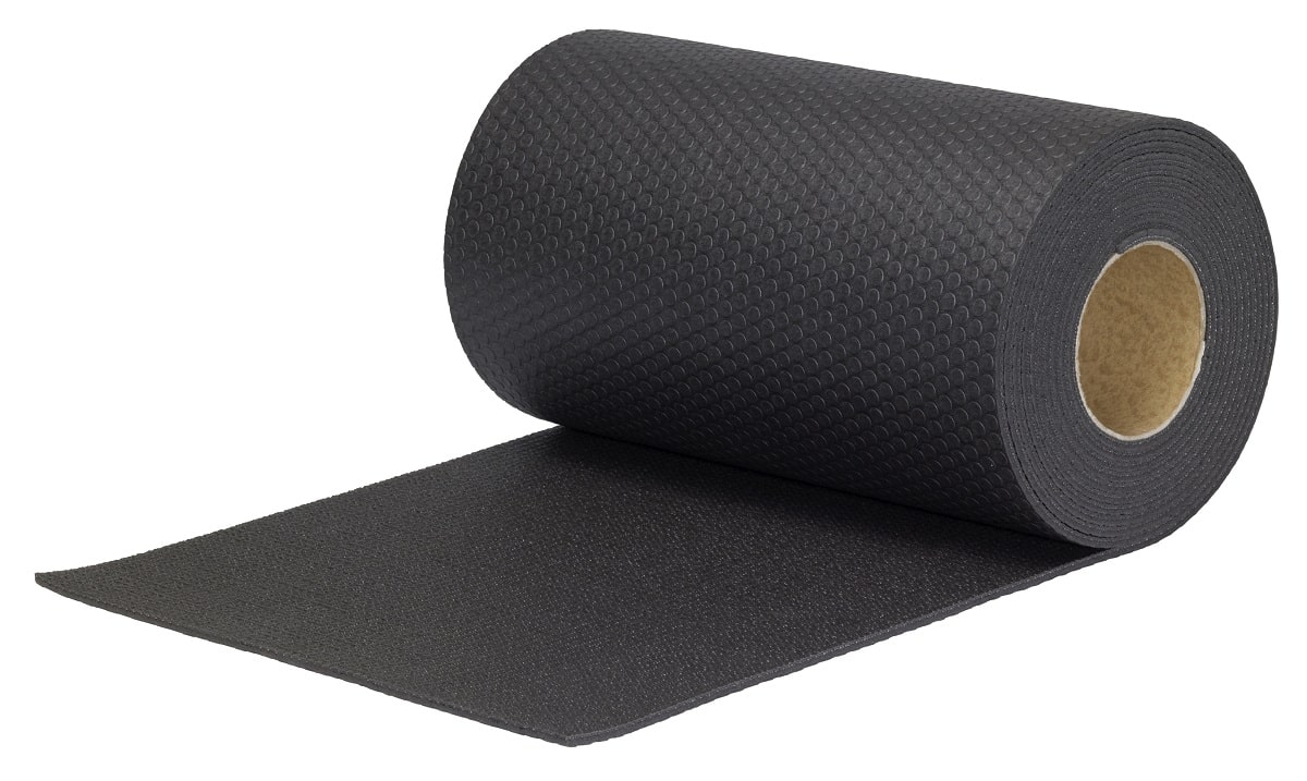 Black anti-slip mat