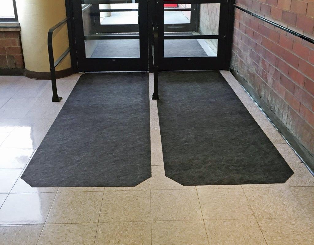 AMCO Grippy Floor Mat - School Entrance