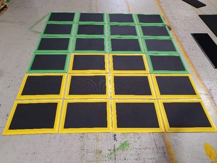 AMCO Colour coded Anti-fatigue Mats
