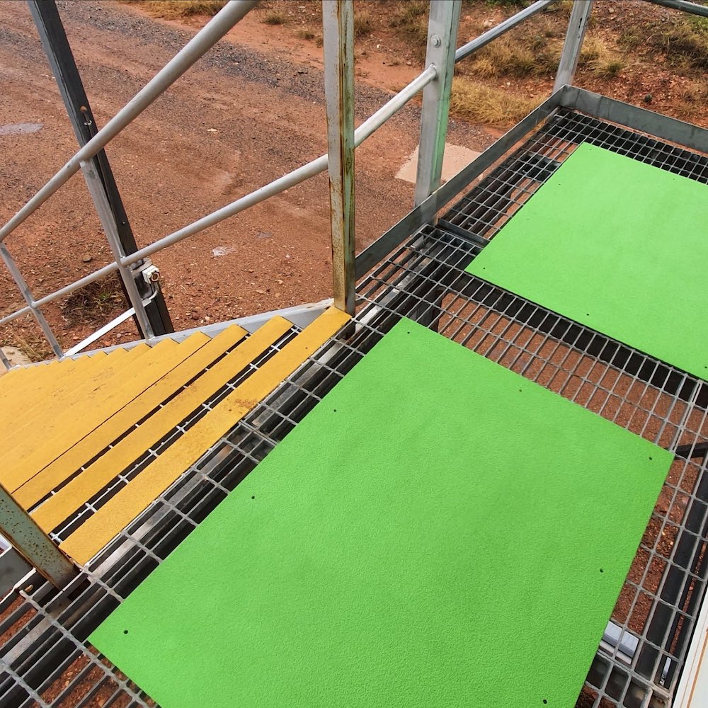 Anti slip and fatigue mats for mining & heavy industry