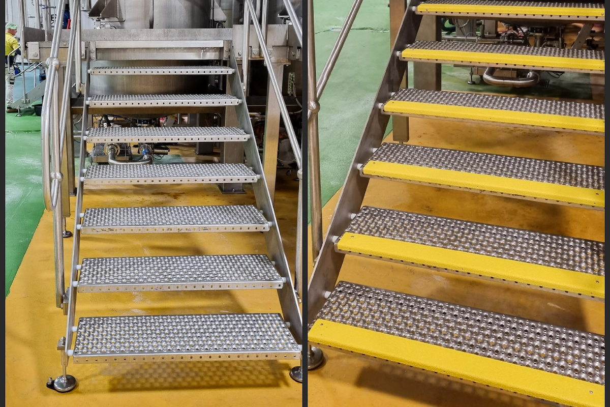 Gripmaster Food Anti-Slip Nosing & Plate