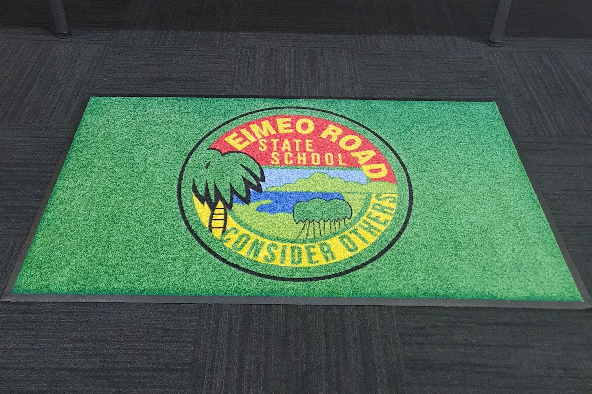 AMCO custom Entry Mat for Eimeo Road State School