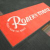 AMCO custom logo entry mat for Robern Menz