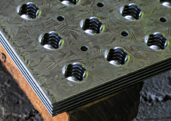 AMCO Lion Plate steel non-slip stair treads and nosings