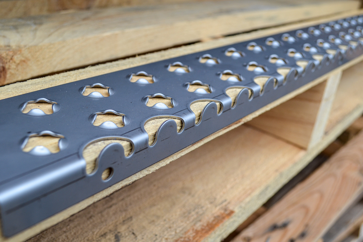 AMCO Lion Plate steel non-slip stair treads and nosings