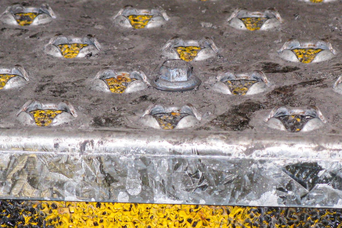 AMCO Lion Plate steel non-slip stair treads and nosings