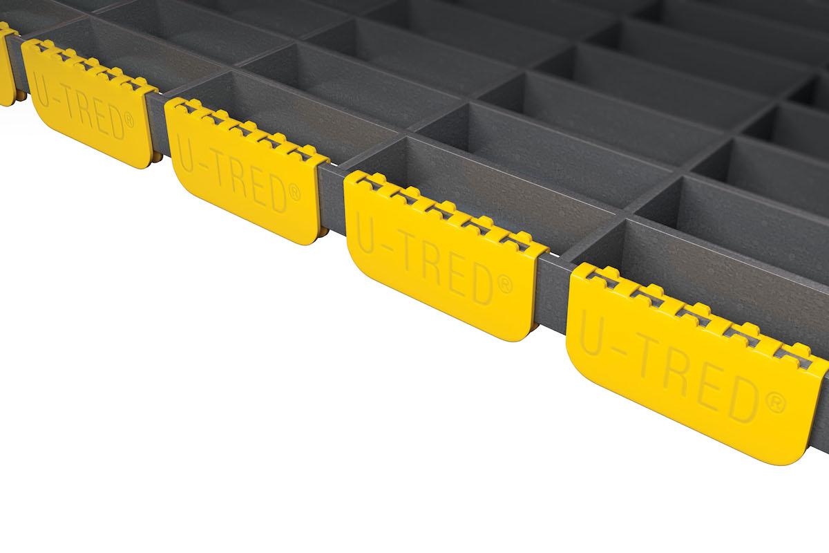 AMCO U-Tred anti-slip grate cleats