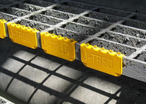 AMCO U-Tred Anti-Slip Grate Cleat close up