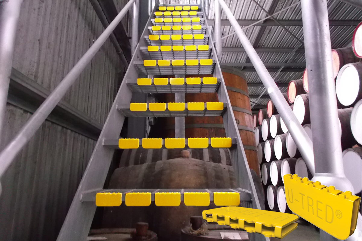 AMCO U-Tred anti-slip grate cleats