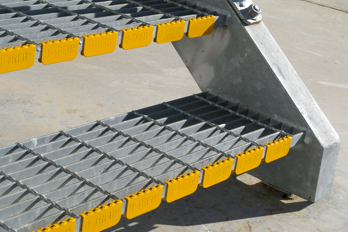AMCO U-Tred anti-slip grate cleats