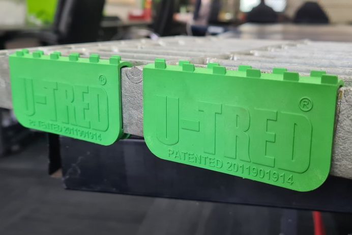 AMCO U-Tred Pro anti-slip grate cleats