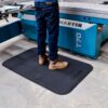 AMCO ESD Orthomaster mat in an industrial facility