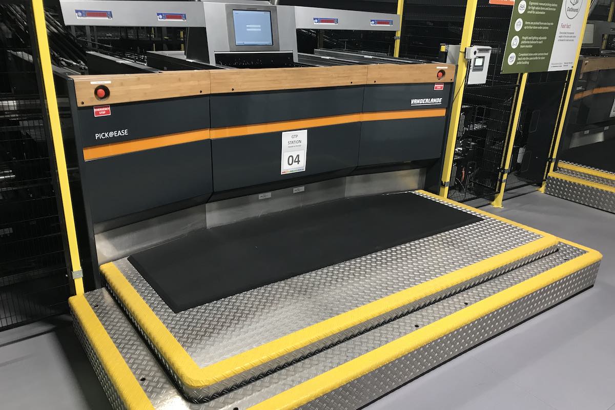 AMCO ESD Orthomaster mat in a manufacturing facility