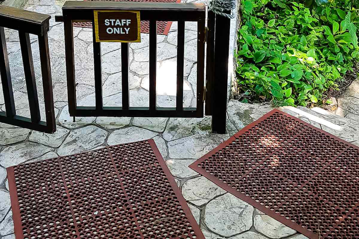 AMCO Industrial Mat on a pathway