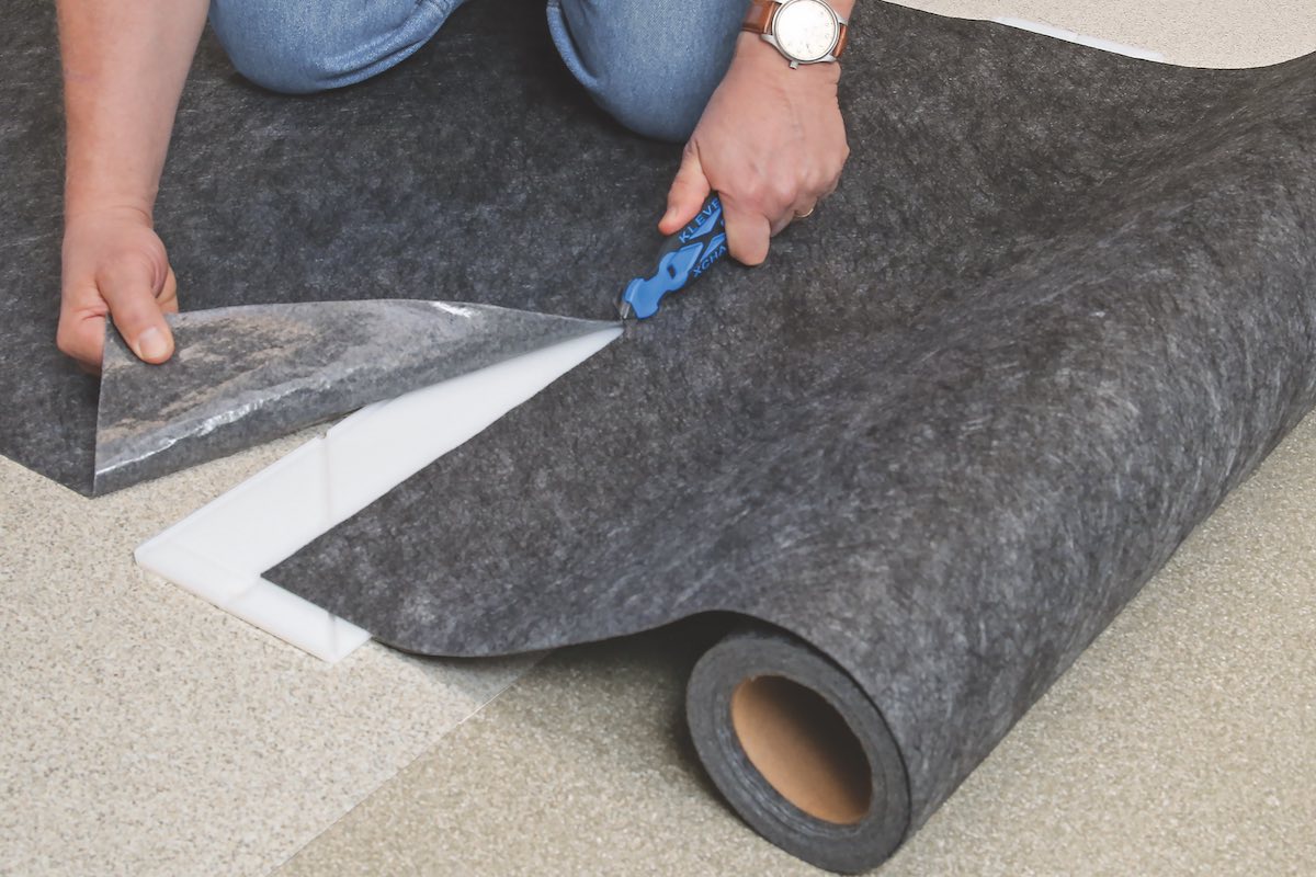 Cutting an AMCO New Pig Grippy Mat (Croc Mat) to a custom size